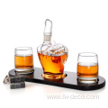 new design middle finger glass bottles for whiskey